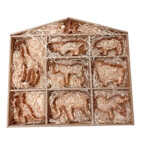 Martha Stewart by Mail NOAH'S ARK Set 1 Copper Cookie Cutter Set Rare